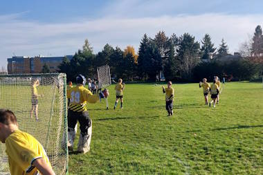 Žákovská lakrosová liga v Praze